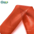 Red color Embroidery Backing LDPE Hot melt adhesive film stabilizer easy use embroidery patch stability